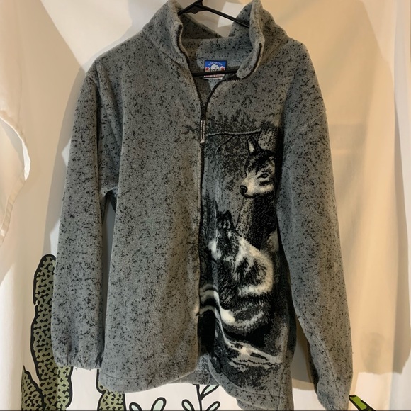 northern lifestyles Jackets & Blazers - Vtg fleece/jacket